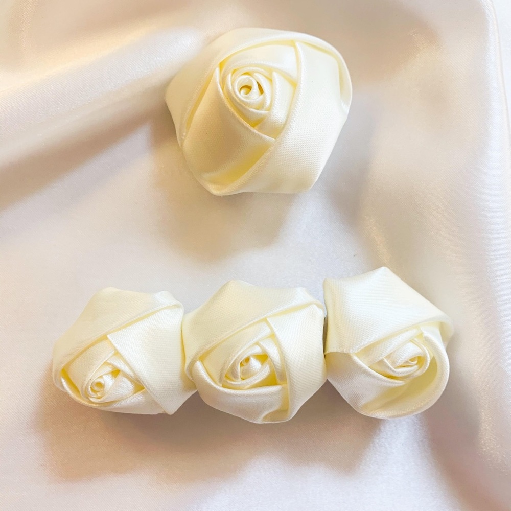 BRIDAL - ROSA Barrette & Clip Set - 2 pc
